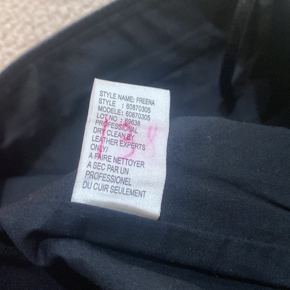 Theory leather mini skirt - Picture 5 of 5